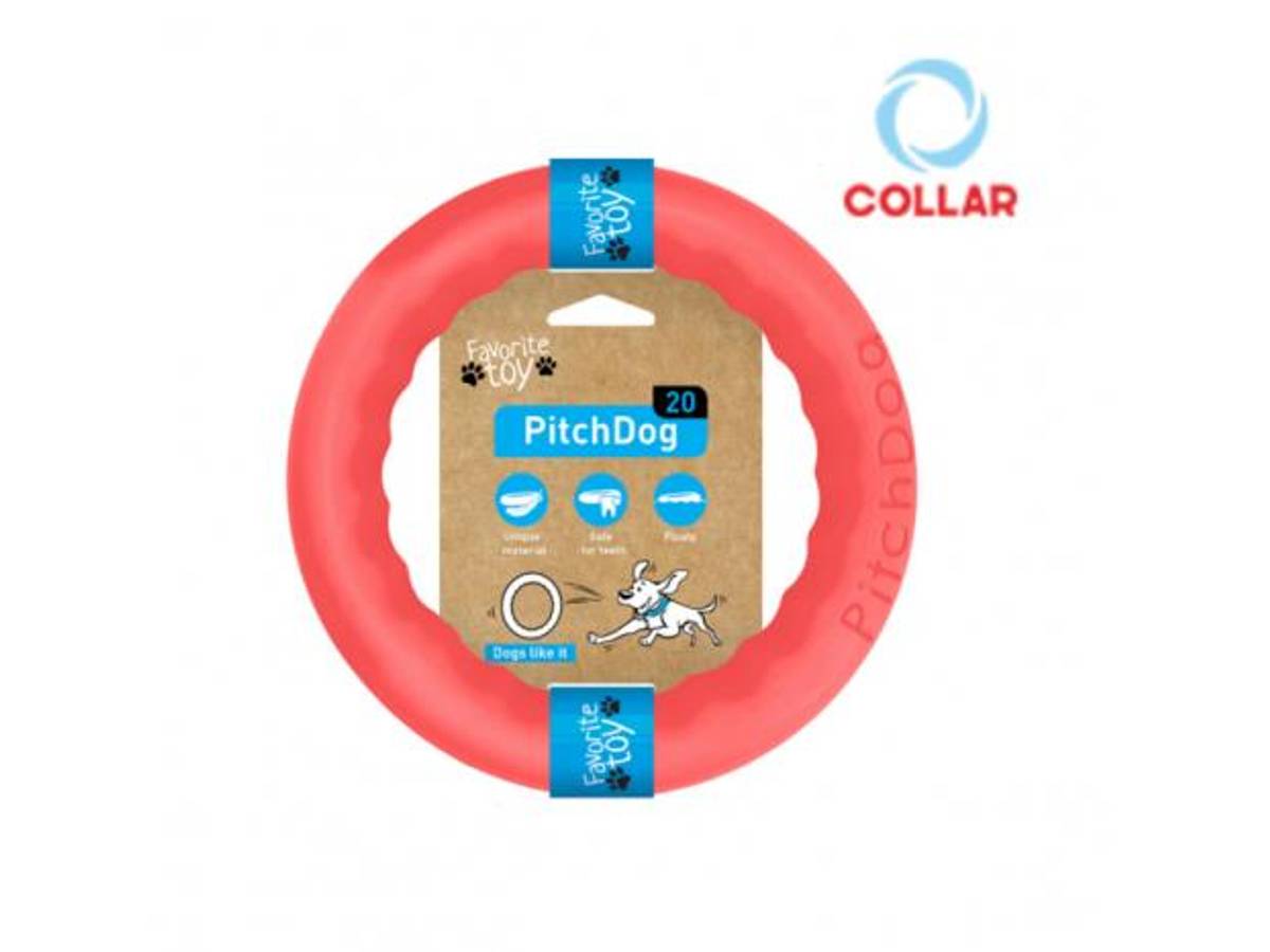 PITCHDOG20 RING HIBISKUS RØD LITEN