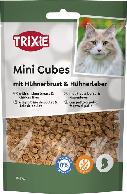 Hovedbilde TRIXIE Mini Cubes M/Kyllingbryst & Kyllinglever ...