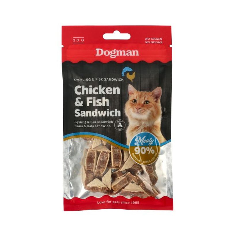 CHICKEN & FISH SANDWICH 30g