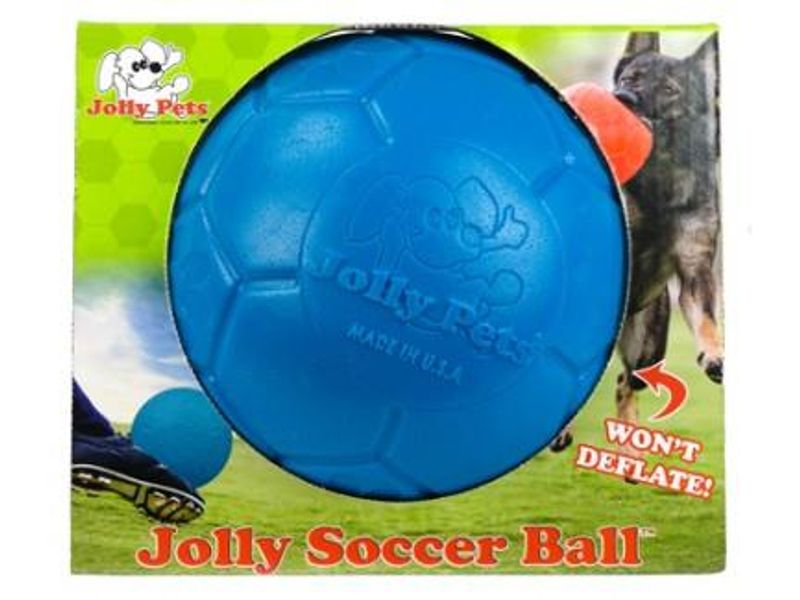 JOLLY SOCCER BALL 20CM/8INCH BLÅ