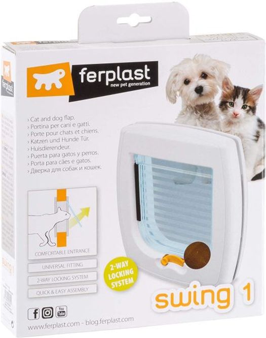 Hovedbilde FERPLAST SWING 1 KATTELUKE