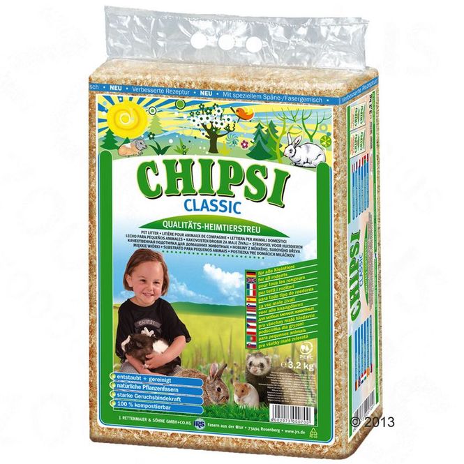 Hovedbilde CHIPSI SPON MED EPLELUKT 3.2KG