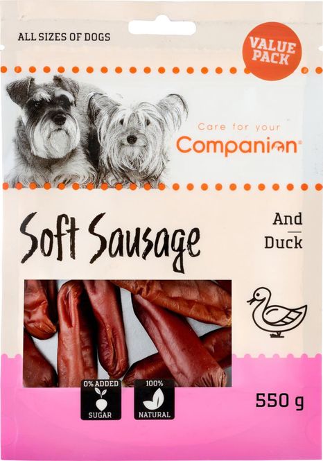 Hovedbilde Companion Duck sausage 550g