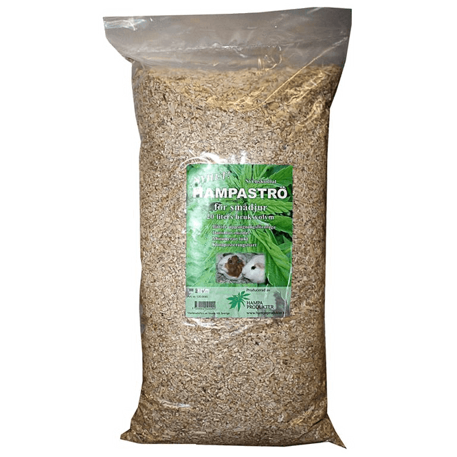 Hovedbilde HEMPSTRØ FOR SMÅDYR 20L
