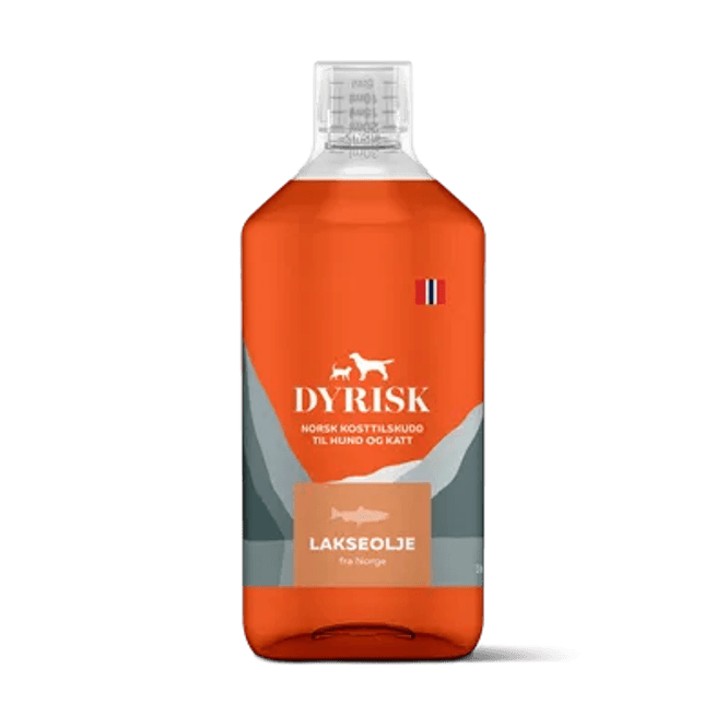 Hovedbilde DYRISK LAKSEOLJE 1L 