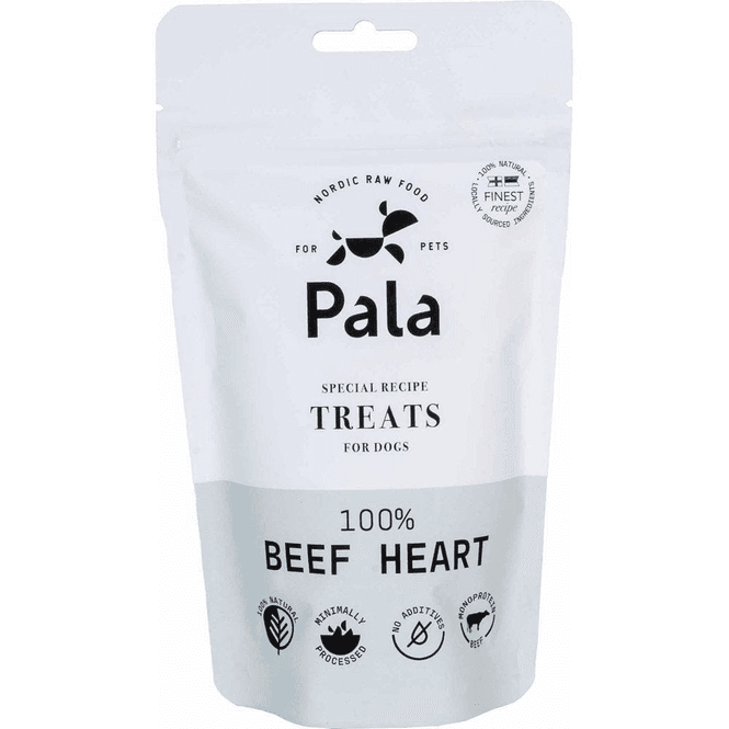 Hovedbilde PALA TREATS 100% BEEF HEART 100g
