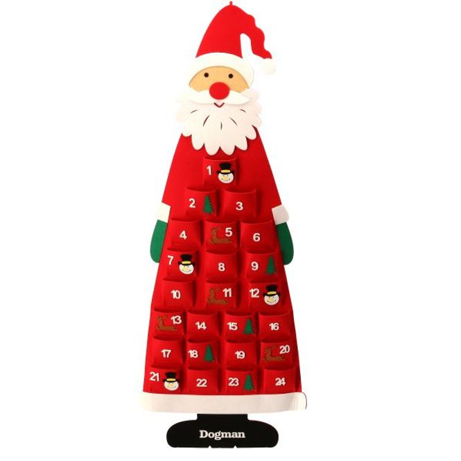 Hovedbilde DOGMAN JULEKALENDER NISSE 114CM 