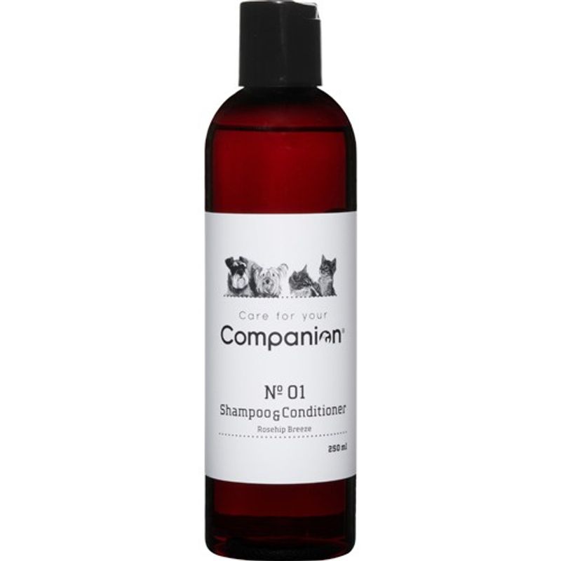 COMPANION SHAMPOO & CONIDITIONER IN 1 250ML - ROSEHIP BREEZE 