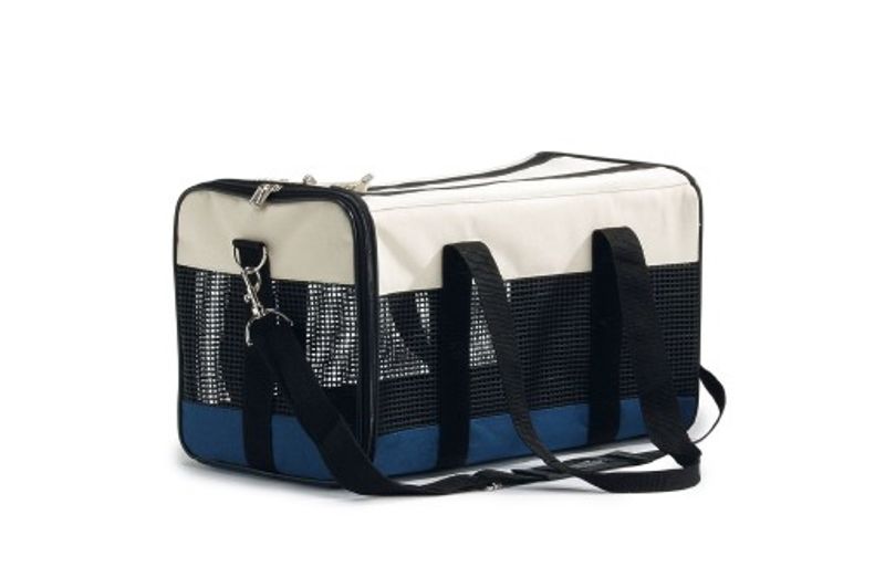 BZ BÆREBAG BEIGE/BLÅ