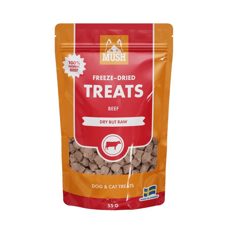 MUSH TREATS FRYSETØRKET STORFE