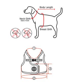 PUPPIA REN HARNESS B BEIGE 