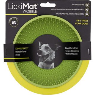 LICKIMAT WOBBLE GRÖN 17x17x8CM