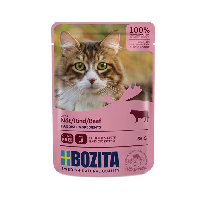 Hovedbilde BOZITA STORFE PATE KATT 85G