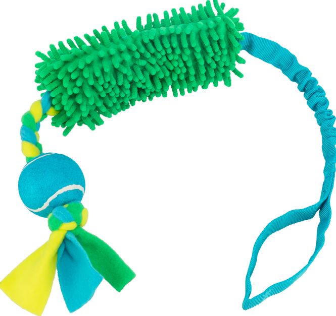 Hovedbilde Hundeleke Tennisball I Snor Polyester 85cm