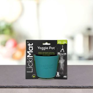 LICKIMAT YOGGIE POT BLÅ