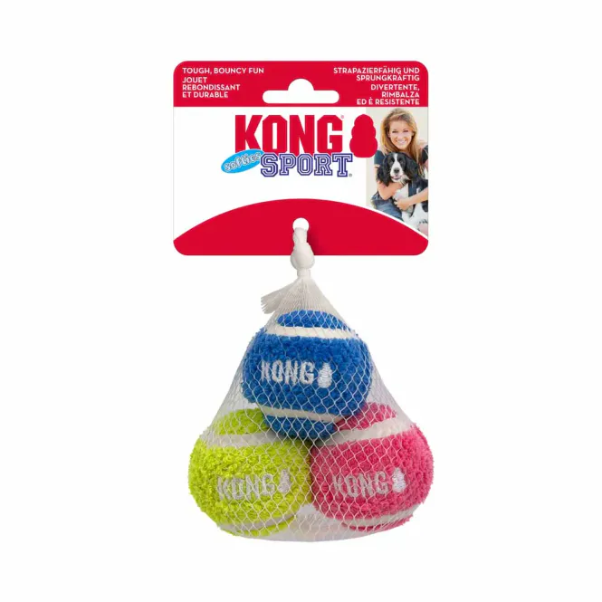 Hovedbilde KONG SPORT SOFTIES BALL SMALL 3-PACK MIX