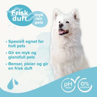 Beaphar Shampo hvit pels 1l