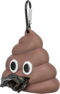 HUNDEPOSEHOLDER SILIKON POOP BRUN M/15 HUNDEPOSER