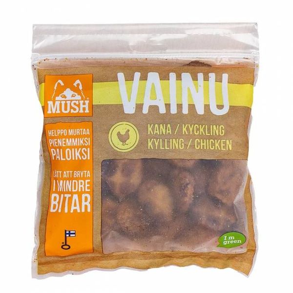 Hovedbilde MUSH VAINU Kylling godbiter 150g